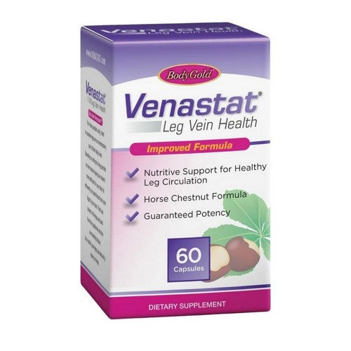 Venastat Leg Vein Health 60 Capsules by Body Gold