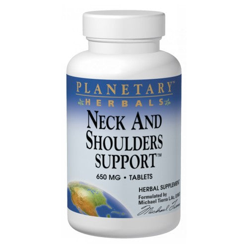 Neck And Shoulder Support 120 Tabs by Planetary Herbals