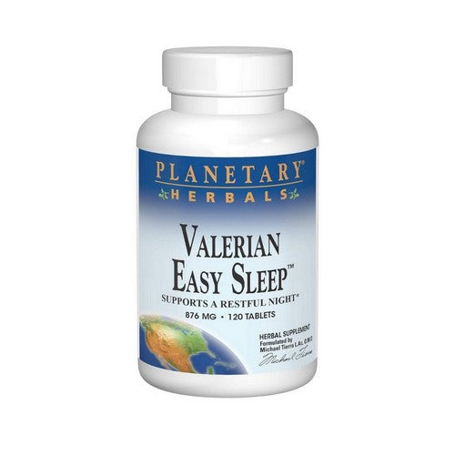 Valerian Easy Sleep 120 Tabs by Planetary Herbals