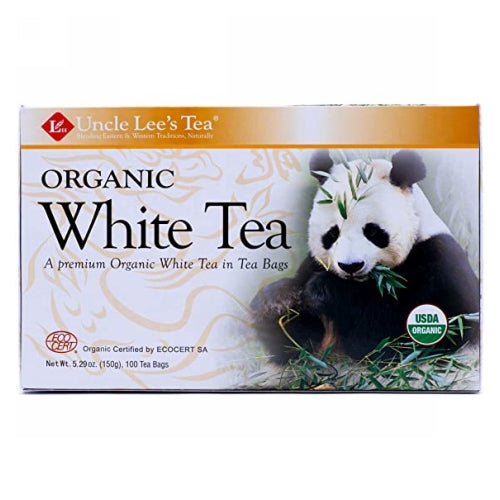 Legends of China White Tea Organic , 100 Bag by Uncle Lees Teas