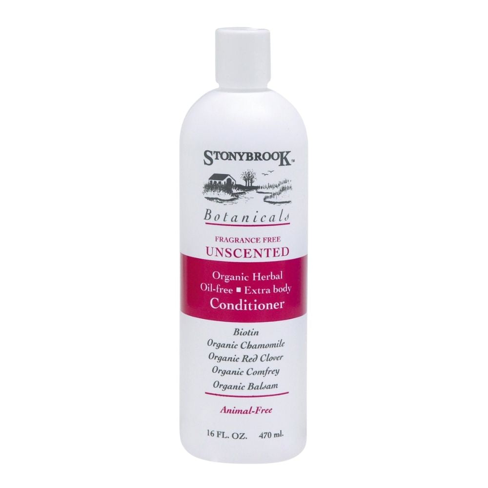 Conditioner Unscented, 16 Oz by Stony Brook Botanicals