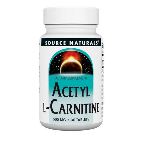Acetyl L-Carnitine 30 Tabs by Source Naturals