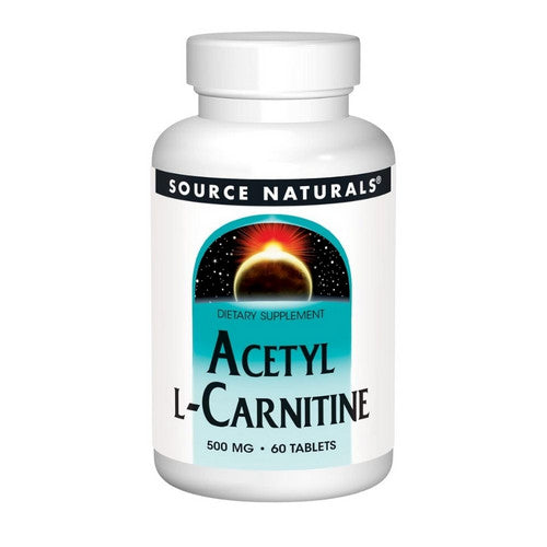 Acetyl L-Carnitine 60 Tabs by Source Naturals