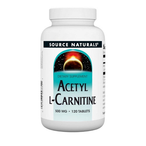 Acetyl L-Carnitine 120 Tabs by Source Naturals