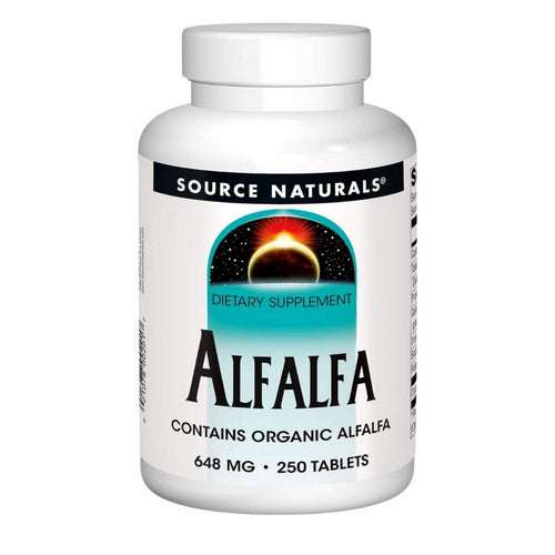 Alfalfa 250 Tabs by Source Naturals