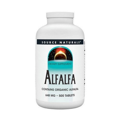 Alfalfa 500 Tabs by Source Naturals