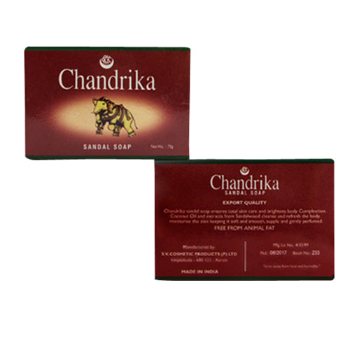 Chandrika Sandalwood Soap 75 Grams by Chandrika Soap