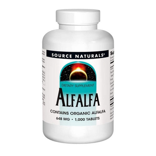 Alfalfa 1000 tab by Source Naturals