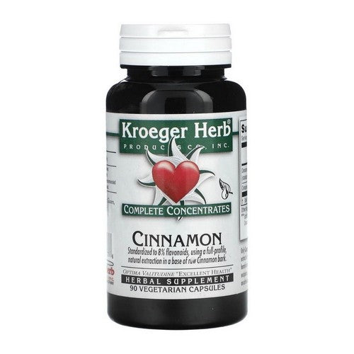 Complete Concentrates Cinnamon 90 Veg Caps by Kroeger Herb