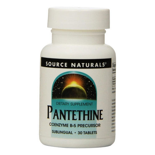 Pantethine 30 Tabs by Source Naturals