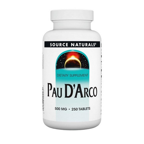 Pau D'arco 250 Tabs by Source Naturals