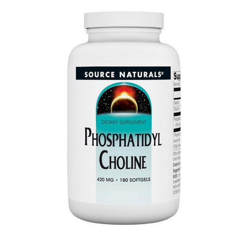Phosphatidylcholine In Lecithin 180 Softgel by Source Naturals