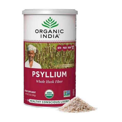 Whole Husk Psyllium 12 Oz by Organic India