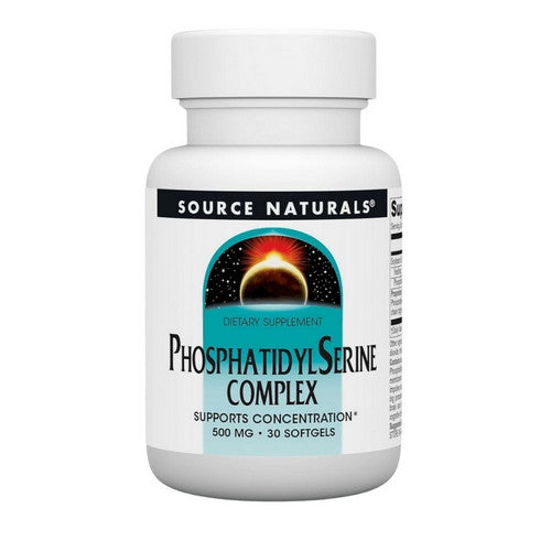 Phosphatidyl Serine Complex 30 Softgels by Source Naturals