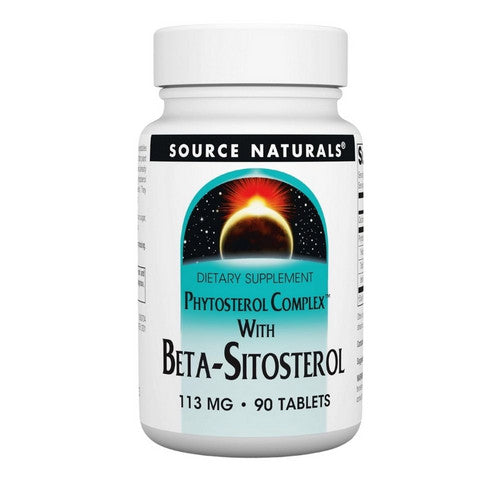 Phytosterol Complex With Beta-Sitosterol 90 Tabs by Source Naturals
