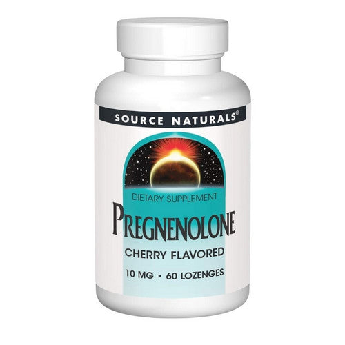 Pregnenolone Cherry Flavor 60 Tabs by Source Naturals