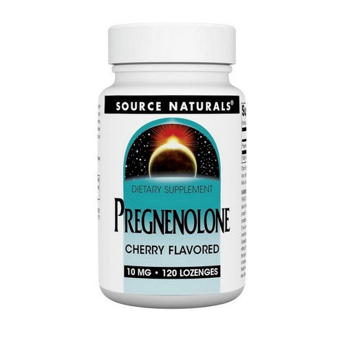 Pregnenolone Cherry Flavor 120 Lozenges by Source Naturals