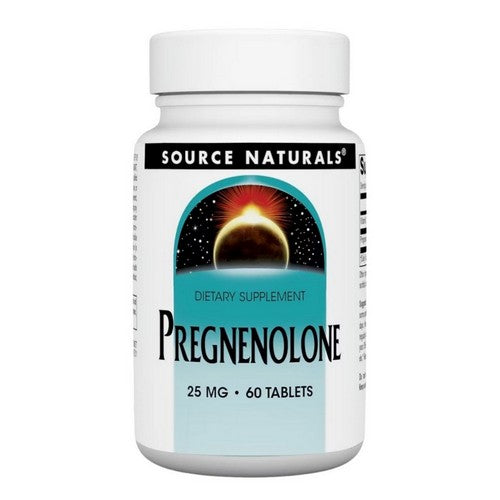 Pregnenolone 60 Tabs by Source Naturals