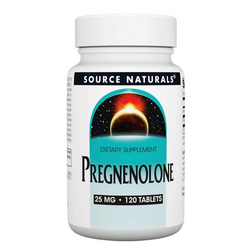 Pregnenolone 120 Tabs by Source Naturals