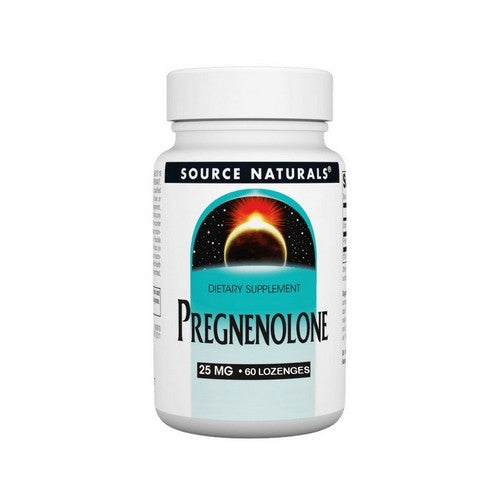 Pregnenolone Cherry Sublingual 60 Lozenges by Source Naturals