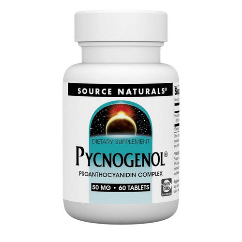 Pycnogenol Proanthocyanidin Complex 60 Tabs by Source Naturals