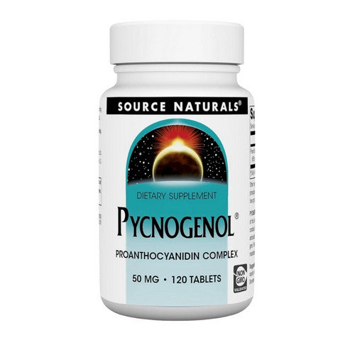 Pycnogenol Proanthocyanidin Complex 120 Tabs by Source Naturals