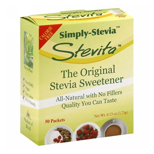 Simply Stevia Sweetener 50 pkts by Stevita