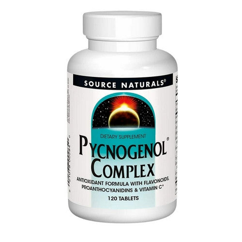 Pycnogenol Complex 120 Tabs by Source Naturals