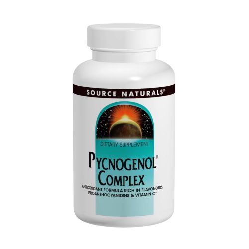 Pycnogenol Complex 60 Tabs by Source Naturals