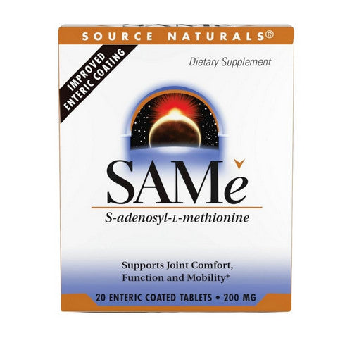 SAMe 20 Tabs by Source Naturals