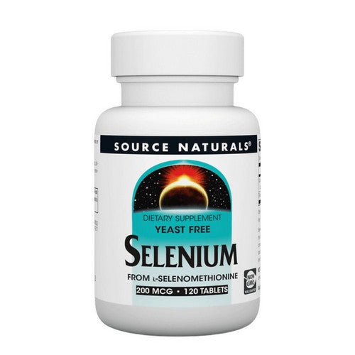 Selenium Yeast Free 120 Tabs by Source Naturals