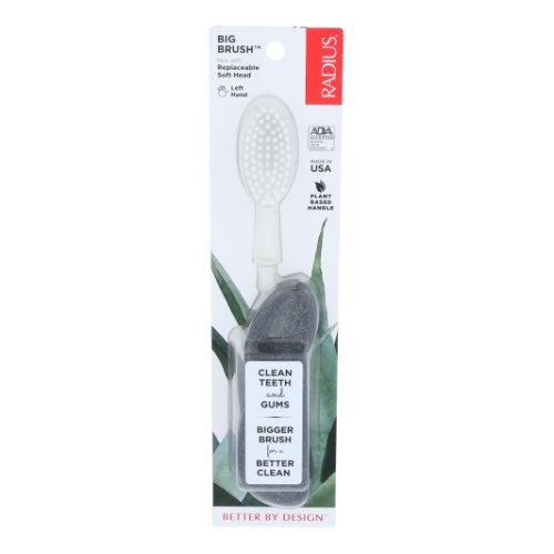 Big Brush Toothbrush With Replaceable Head Soft Left Hand 1 Count by Radius