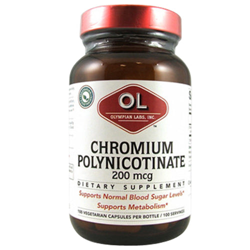 Chromium Polynicotinate 100 Caps by Olympian Labs
