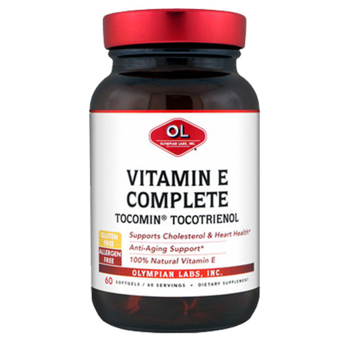Tocomin Tocotrienol Vitamin E Complete 60 SoftGels by Olympian Labs