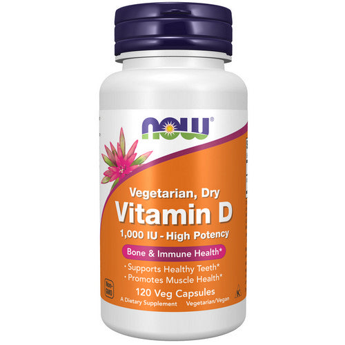 Vitamin D 120 Veg Caps by Now Foods