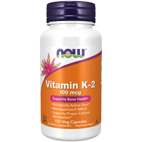 Vitamin K-2 100 Veg Caps by Now Foods