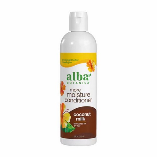 Mega Moisture Conditioner Coconut Milk 12 Oz by Alba Botanica