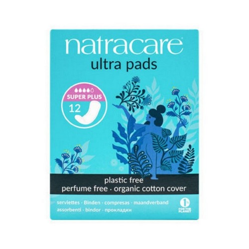 Ultra Pads Super Plus 12 Count by Natracare