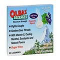 Black Currant Sugar Free Cough Lozenges with Vitamin C 24 Count by Olbas