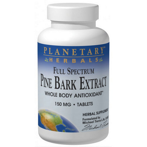Full Spectrum Pine Bark Extract 30 tabs by Planetary Herbals