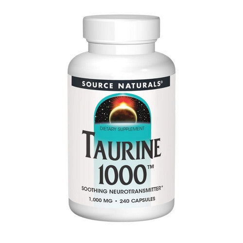 Taurine 240 caps by Source Naturals