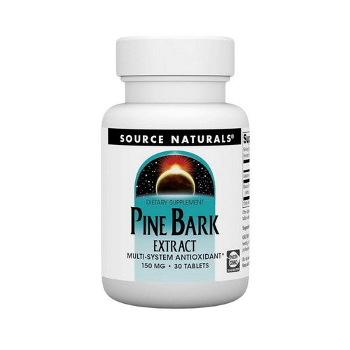 Pine Bark Extract 30 tabs by Source Naturals