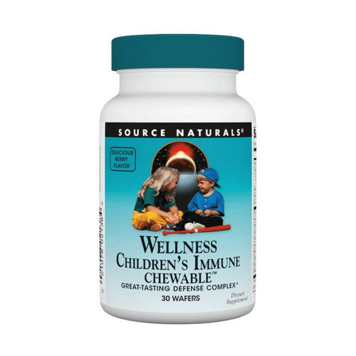 Children's Immune Chewable Wafer 30 wafers by Source Naturals