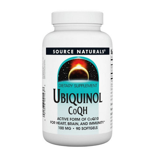 Ubiquinol Co QH 90 softgels by Source Naturals