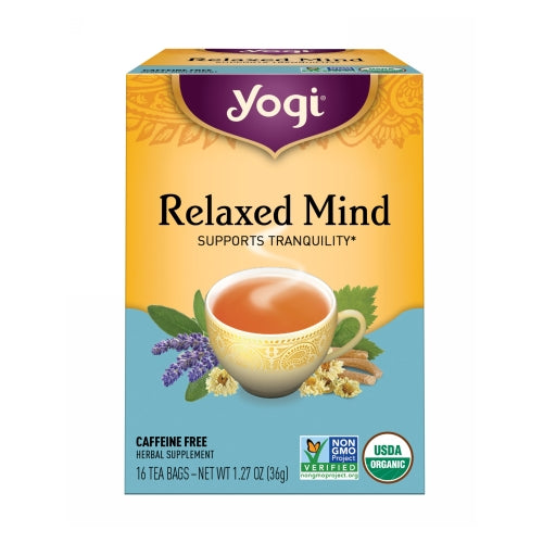 Organic Relaxed Mind Tea 16 bags by Yogi
