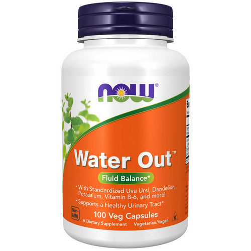 Water Out Herbal Diuretic 100 Vcaps by Now Foods