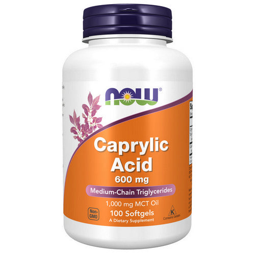 Caprylic Acid 100 Softgels by Now Foods