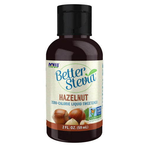 Better Stevia Hazelnut Liquid 2 Oz by Now Foods