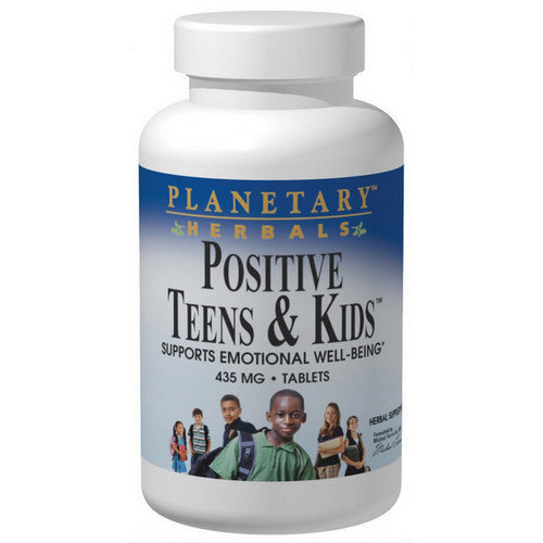 Positive Teens & Kids Tab 120 Tabs by Planetary Herbals