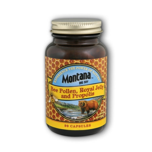 Bee Pollen Royal Jelly & Propolis 90 CT by Montana Naturals